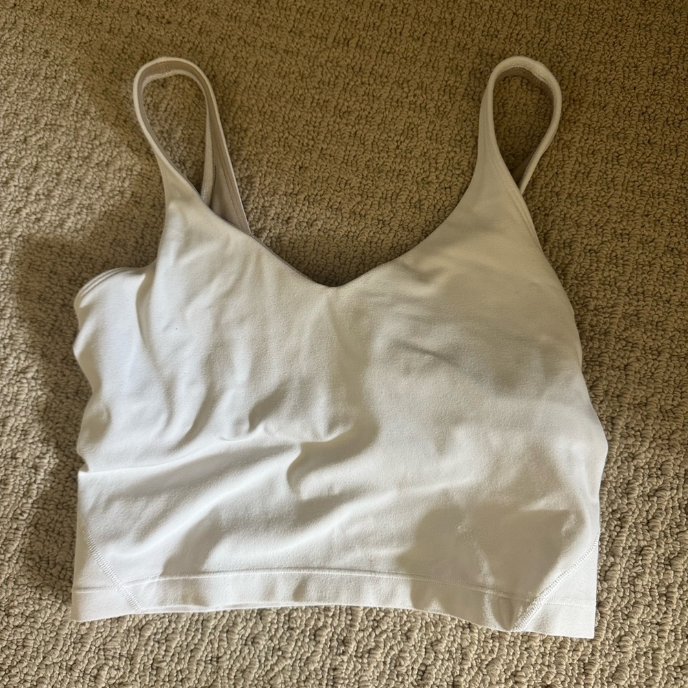 White align lululemon tank size 4